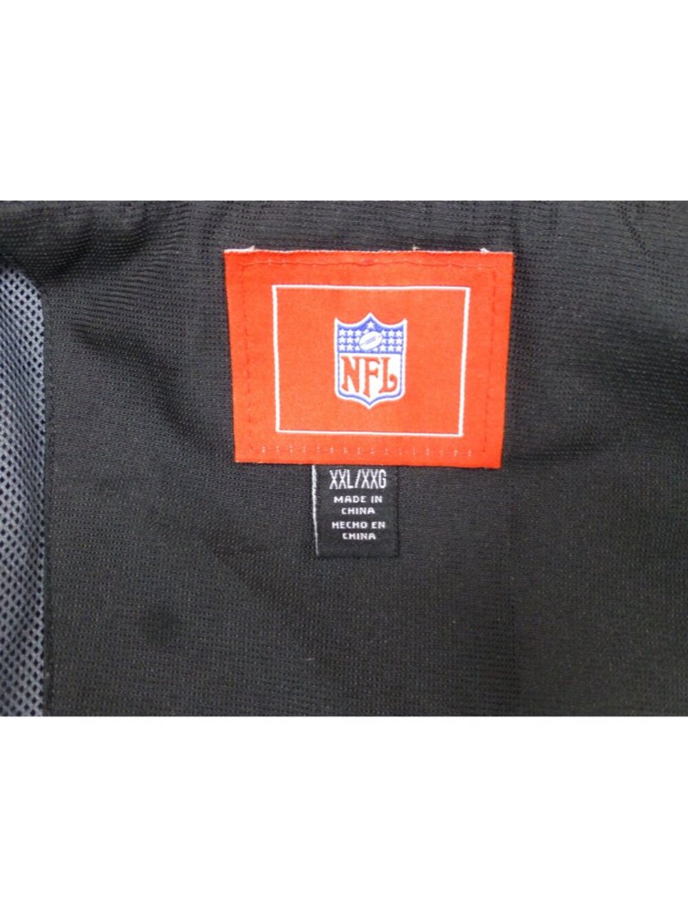 NFL Coors Light Black Hooded Jacket XXL Mens Polyester Blend - Picture 5 of 13